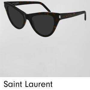 Saint Laurent Black Cat-eye Sunglasses 🕶️🕶️ SL425